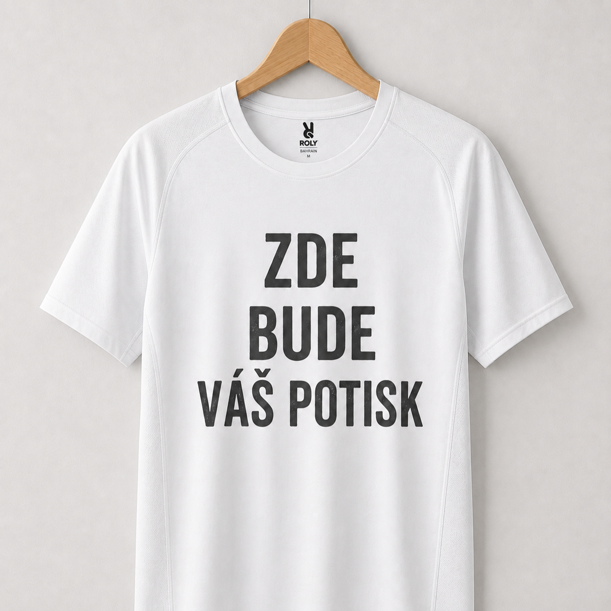 sportovní tričko s vlastním potiskem