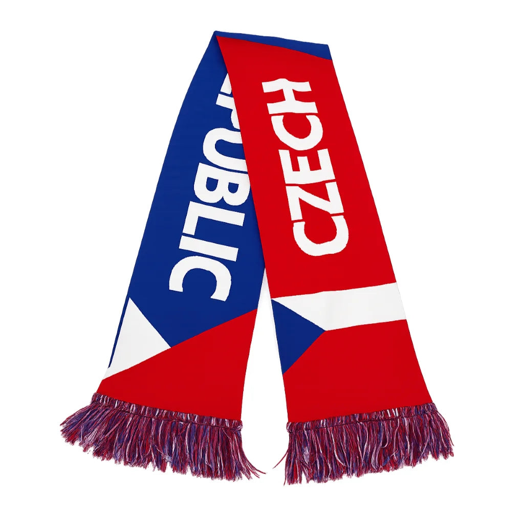 ZIMNÍ ŠÁLA FAN CZECH REPUBLIC - česká šála v národních barvách