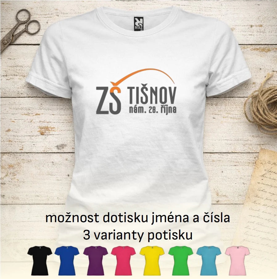 ZŠ Tišnov dívčí tričko