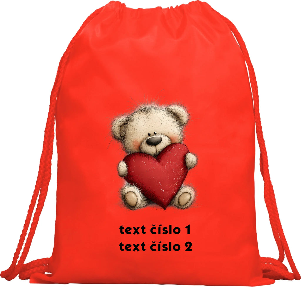 BATOH nebo TAŠKA s motivem MEDVÍDEK (výběr z 15+ potisků)