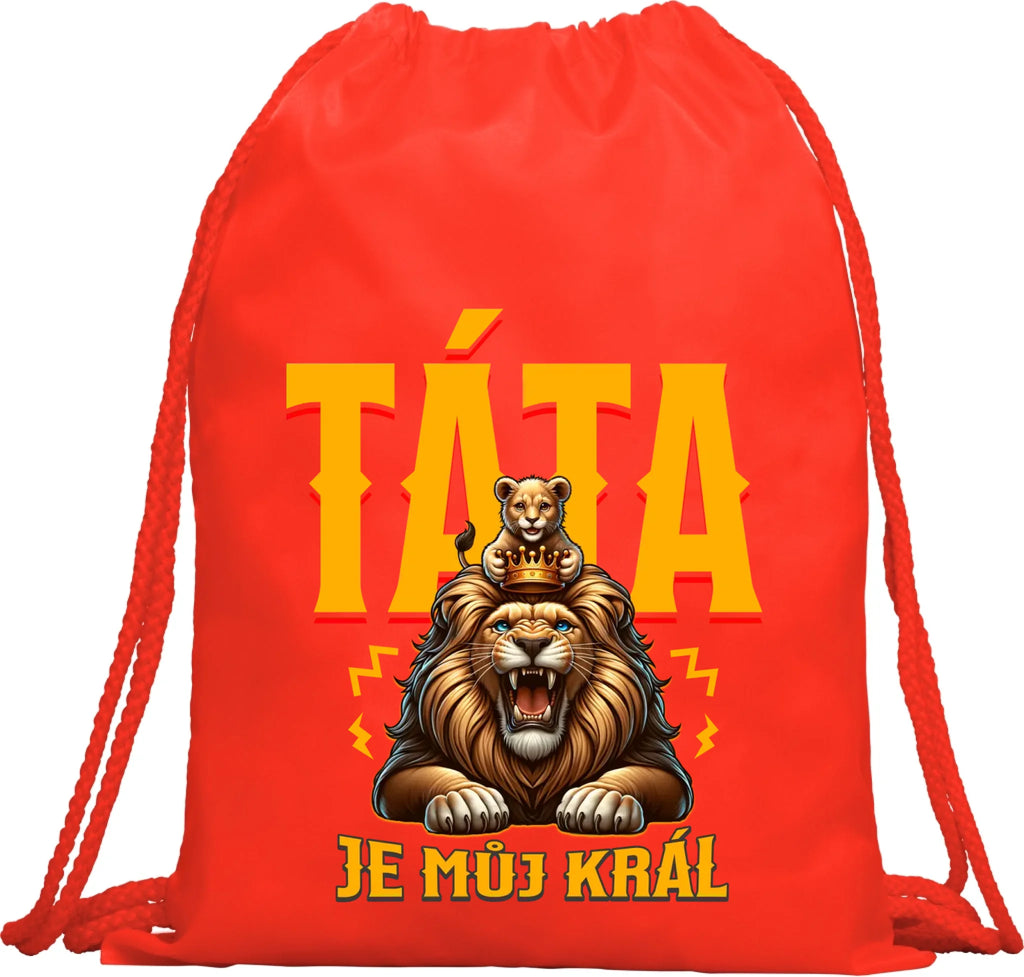 BATOH nebo TAŠKA s motivem TÁTA JE MŮJ KRÁL