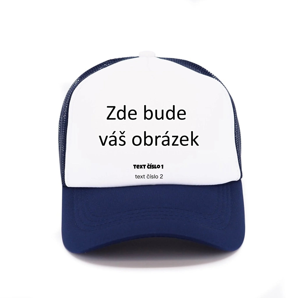 KŠILTOVKA TRUCKER s vaším motivem/fotkou