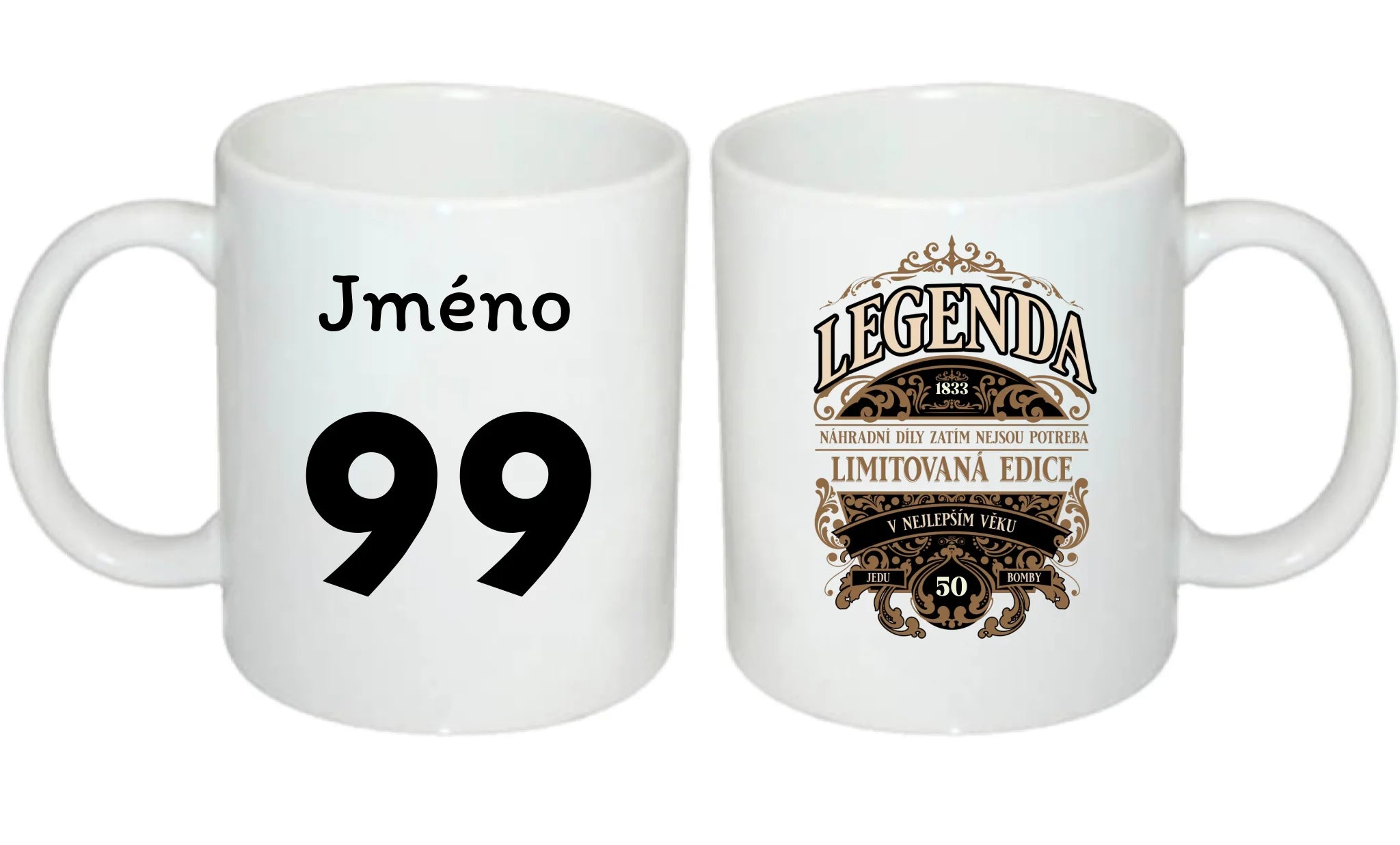HRNÍČEK s motivem NAROZENINY LEGENDA