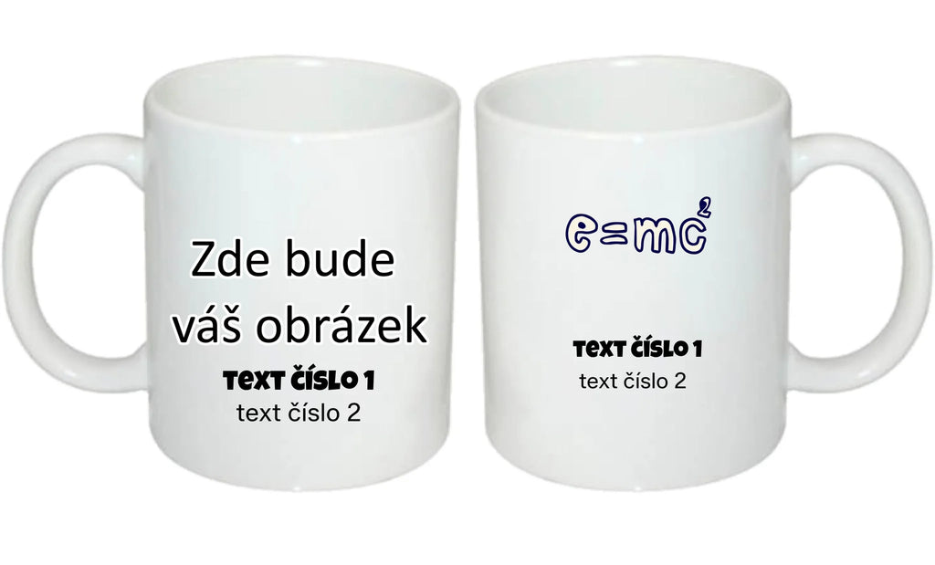 HRNÍČEK s motivem UČITEL (výběr z 10+ obrázků, možnost doplnit vlastní texty)