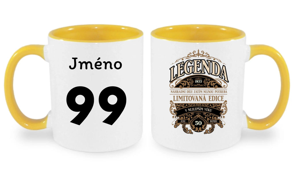 HRNÍČEK s motivem NAROZENINY LEGENDA