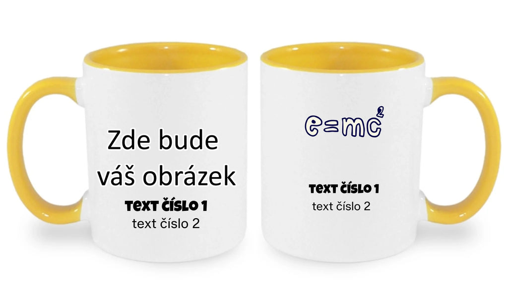 HRNÍČEK s motivem UČITEL (výběr z 10+ obrázků, možnost doplnit vlastní texty)
