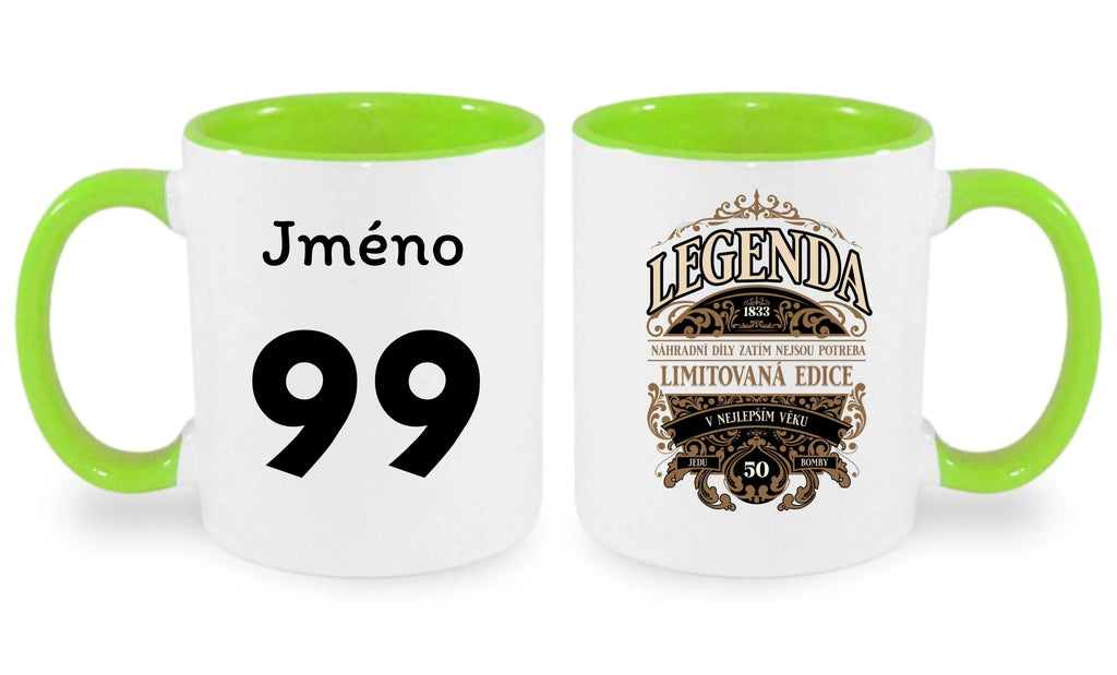HRNÍČEK s motivem NAROZENINY LEGENDA