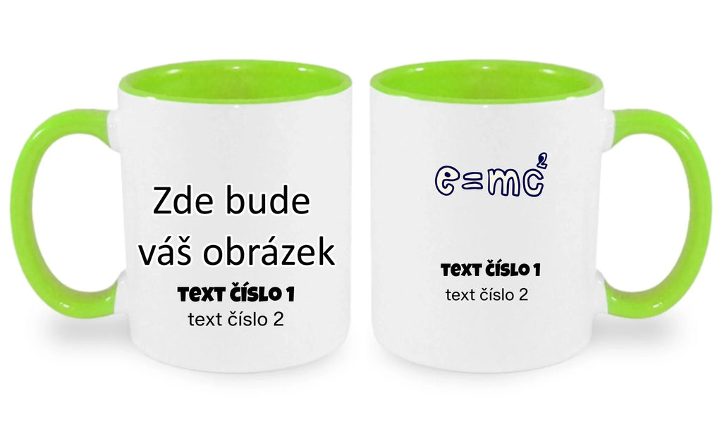 HRNÍČEK s motivem UČITEL (výběr z 10+ obrázků, možnost doplnit vlastní texty)