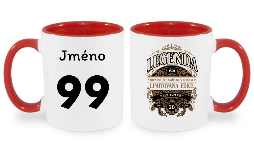 HRNÍČEK s motivem NAROZENINY LEGENDA