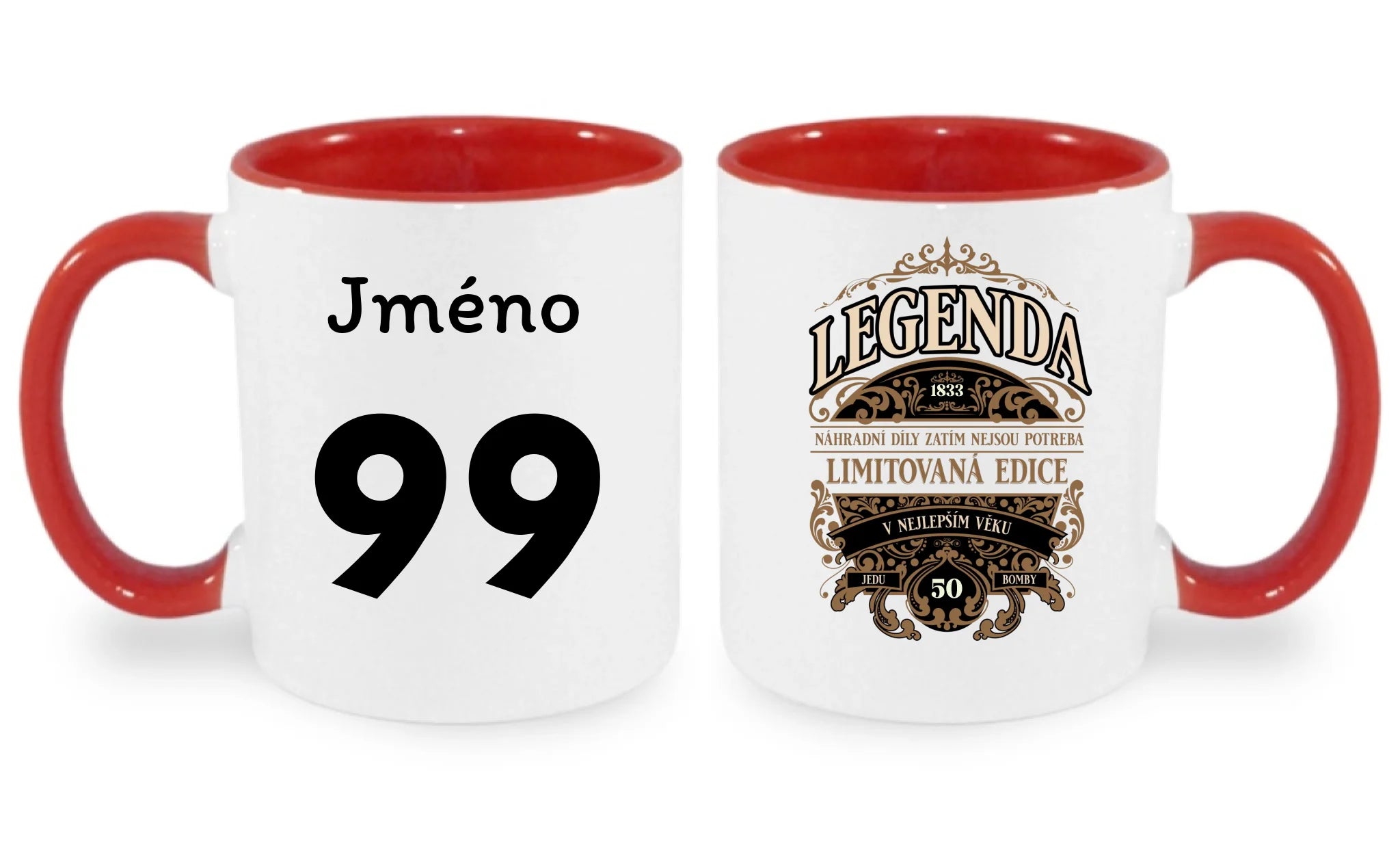 HRNÍČEK s motivem NAROZENINY LEGENDA