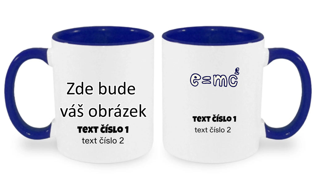HRNÍČEK s motivem UČITEL (výběr z 10+ obrázků, možnost doplnit vlastní texty)
