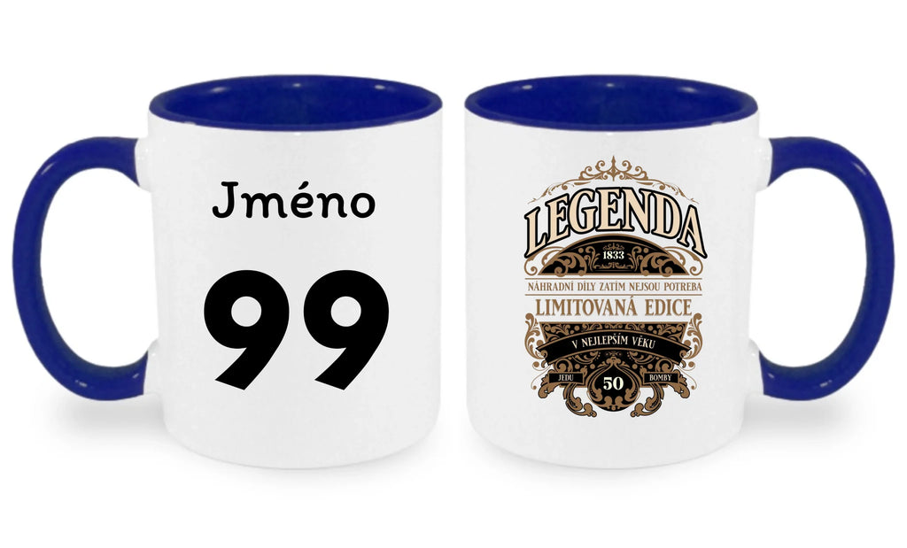 HRNÍČEK s motivem NAROZENINY LEGENDA
