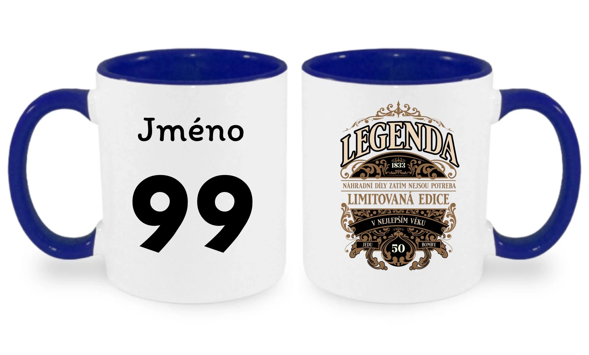 HRNÍČEK s motivem NAROZENINY LEGENDA