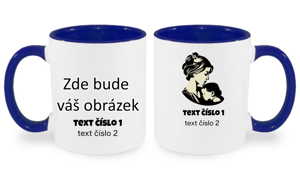 HRNÍČEK s motivem NEJ MÁMA (výběr z 10+ obrázků, možnost doplnit vlastní texty)