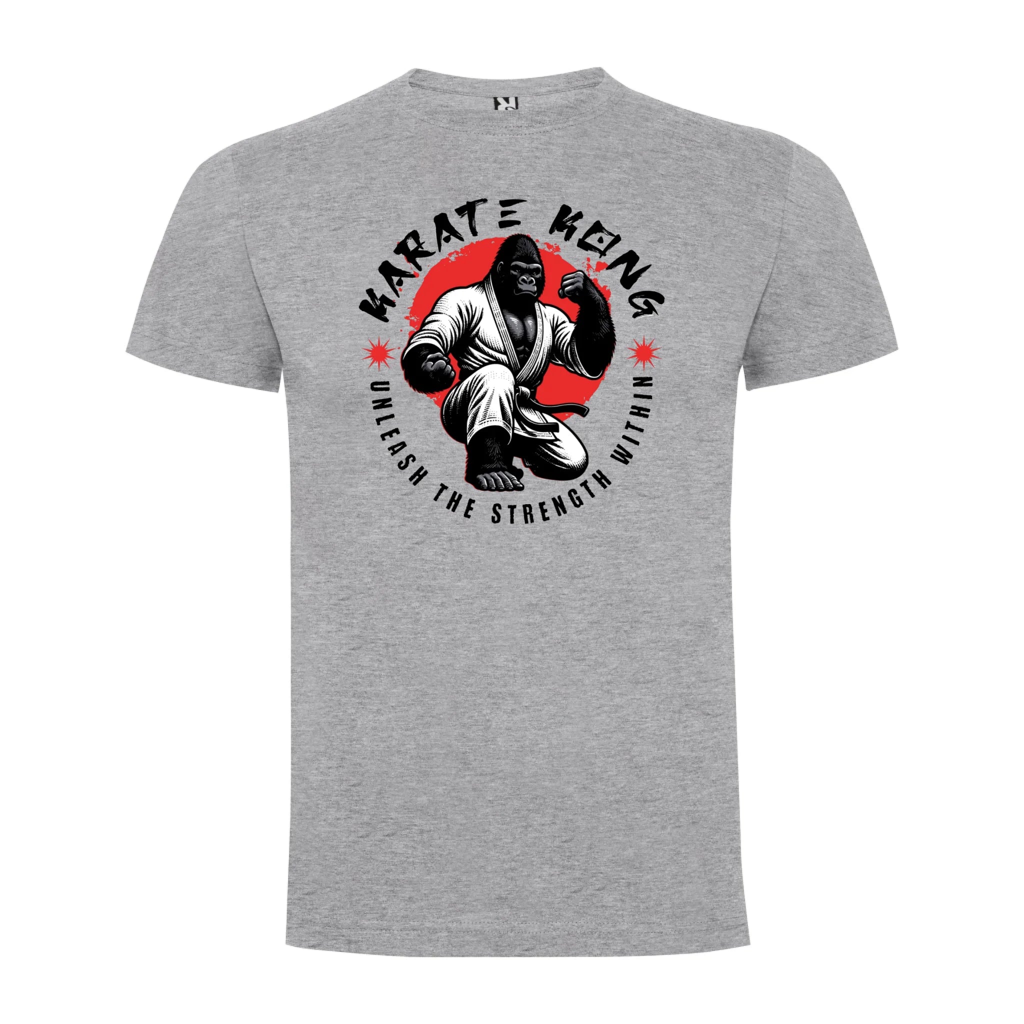 CHLAPECKÉ TRIČKO s motivem KARATE (výběr ze 2 motivů) potisk jen dopředu chlapecké DOGO Melír