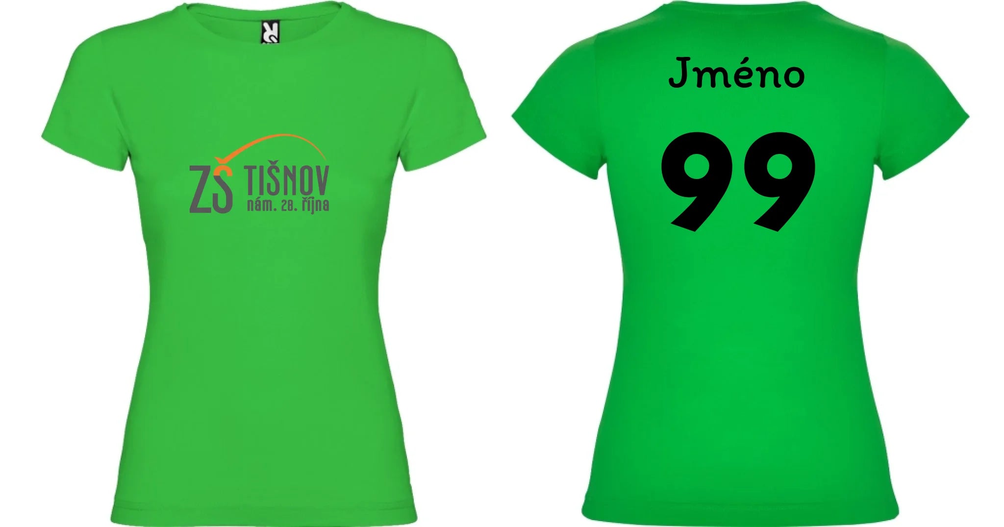 ZŠ Tišnov dívčí tričko