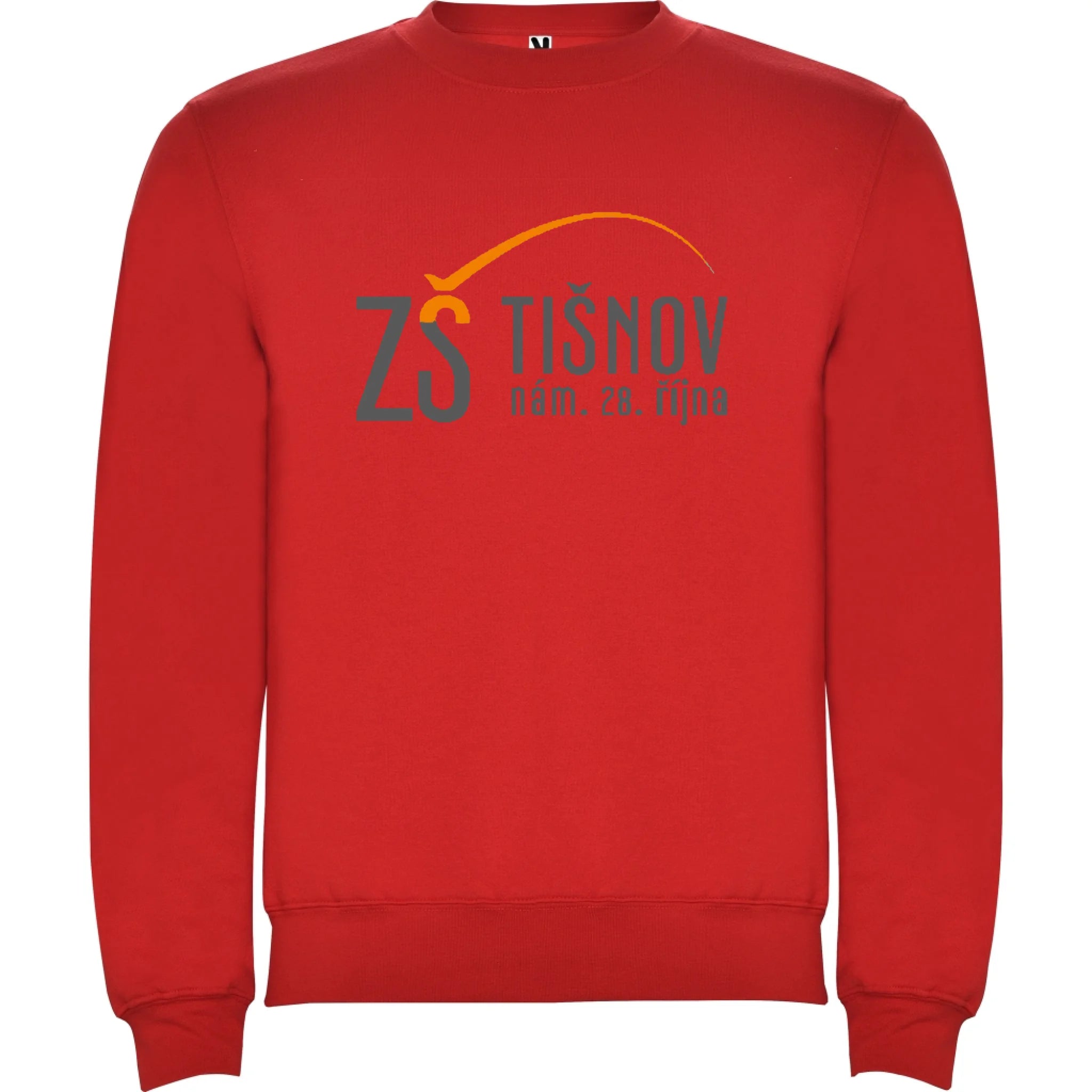 ZŠ Tišnov dospělé velikosti mikina bez kapuce unisex