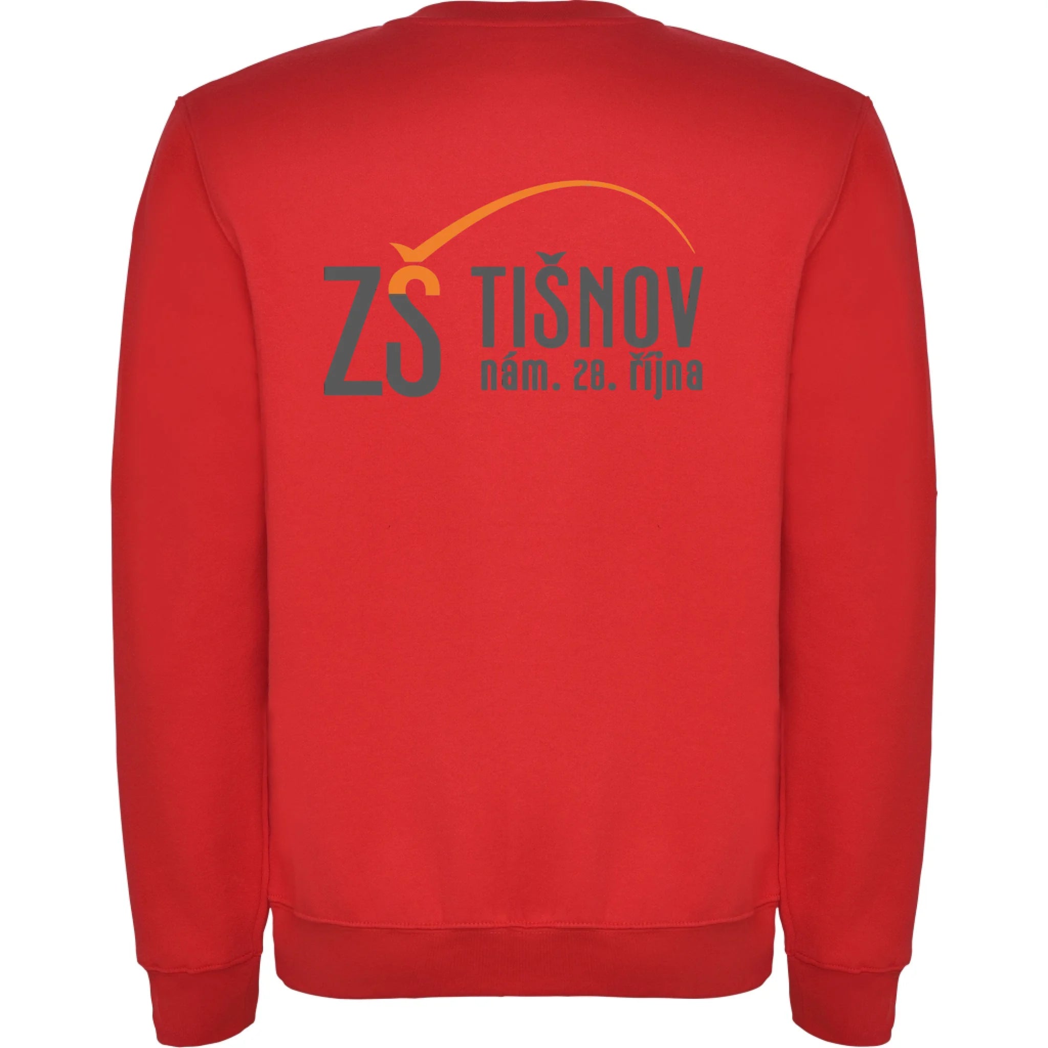 ZŠ Tišnov dětské velikosti mikina bez kapuce unisex