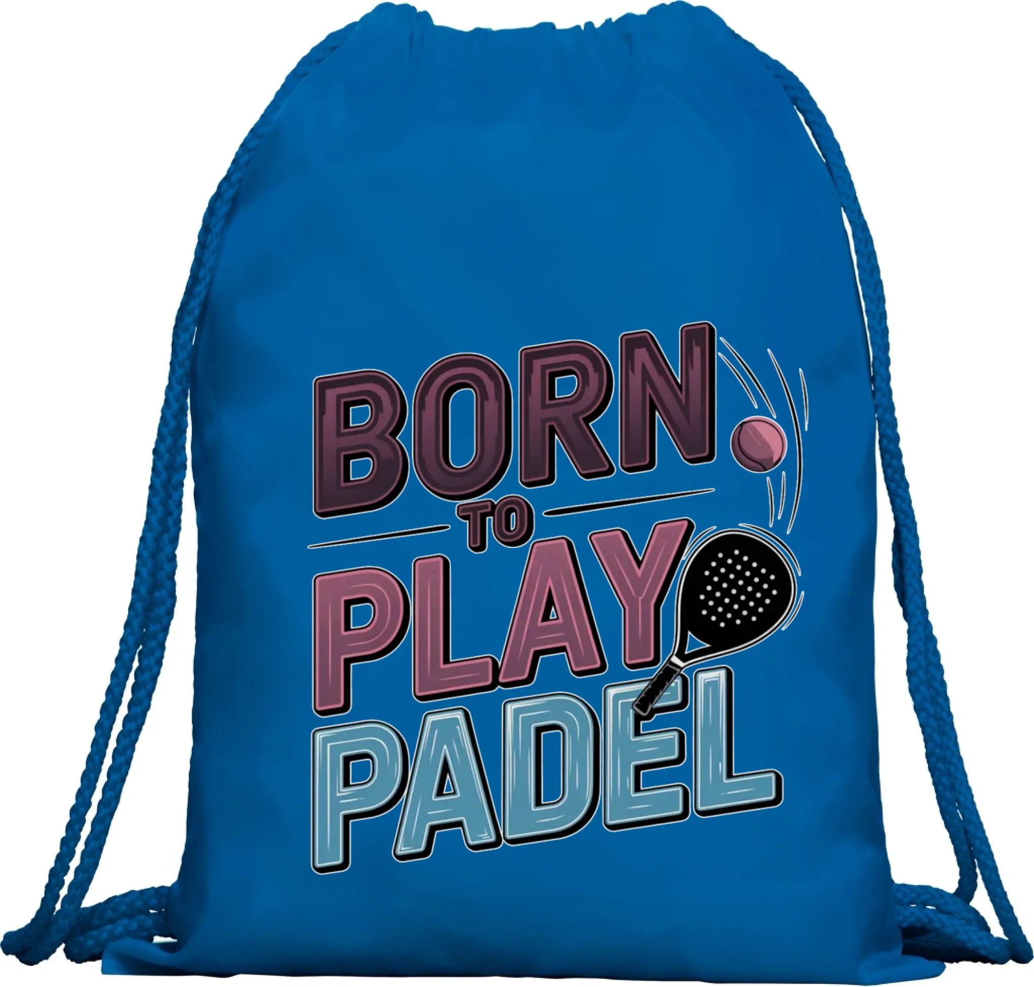BATOH nebo TAŠKA s motivem PADEL (výběr z 18+ potisků) Multifunkční batoh KAGU modrá 35x45 cm