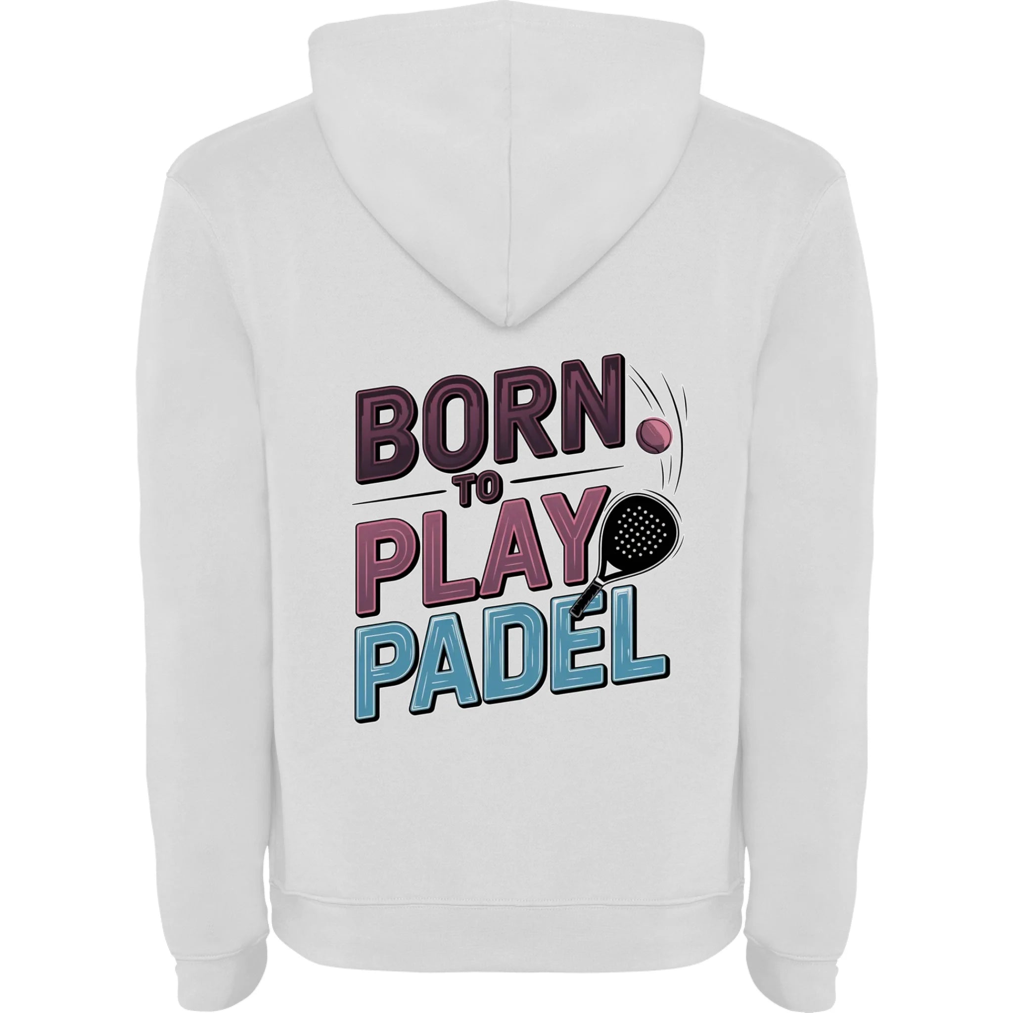 PÁNSKÁ MIKINA s motivem PADEL (výběr z 18+ potisků)