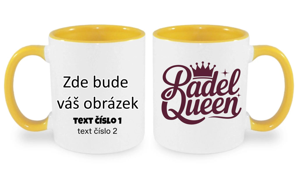 HRNÍČEK s motivem PADEL pro dámy (výběr z 10+ potisků)
