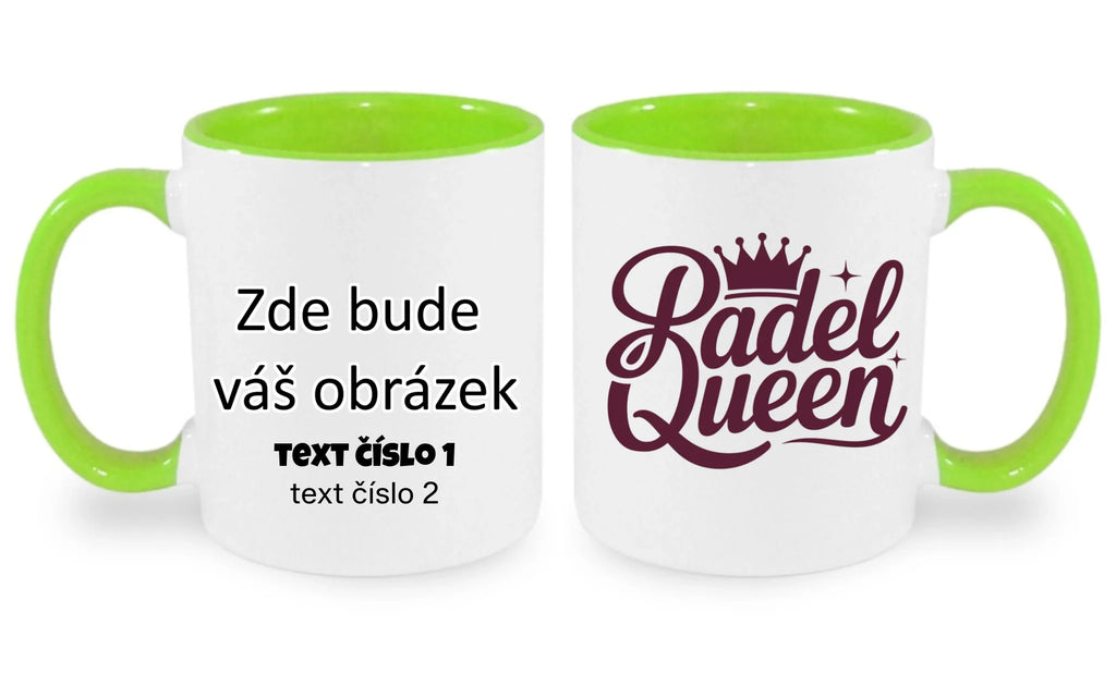 HRNÍČEK s motivem PADEL pro dámy (výběr z 10+ potisků)
