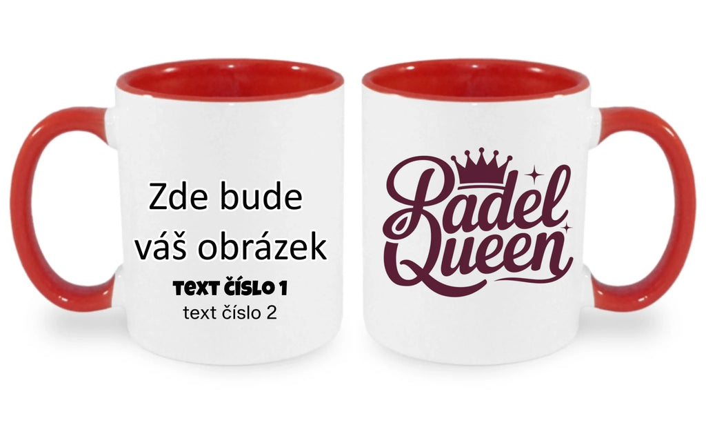 HRNÍČEK s motivem PADEL pro dámy (výběr z 10+ potisků)