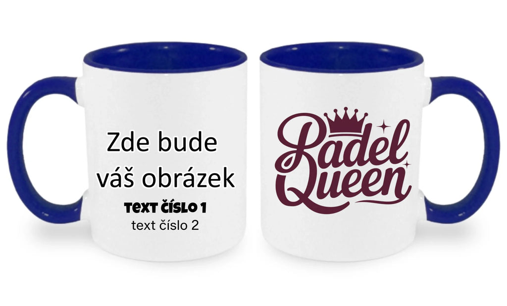 HRNÍČEK s motivem PADEL pro dámy (výběr z 10+ potisků)