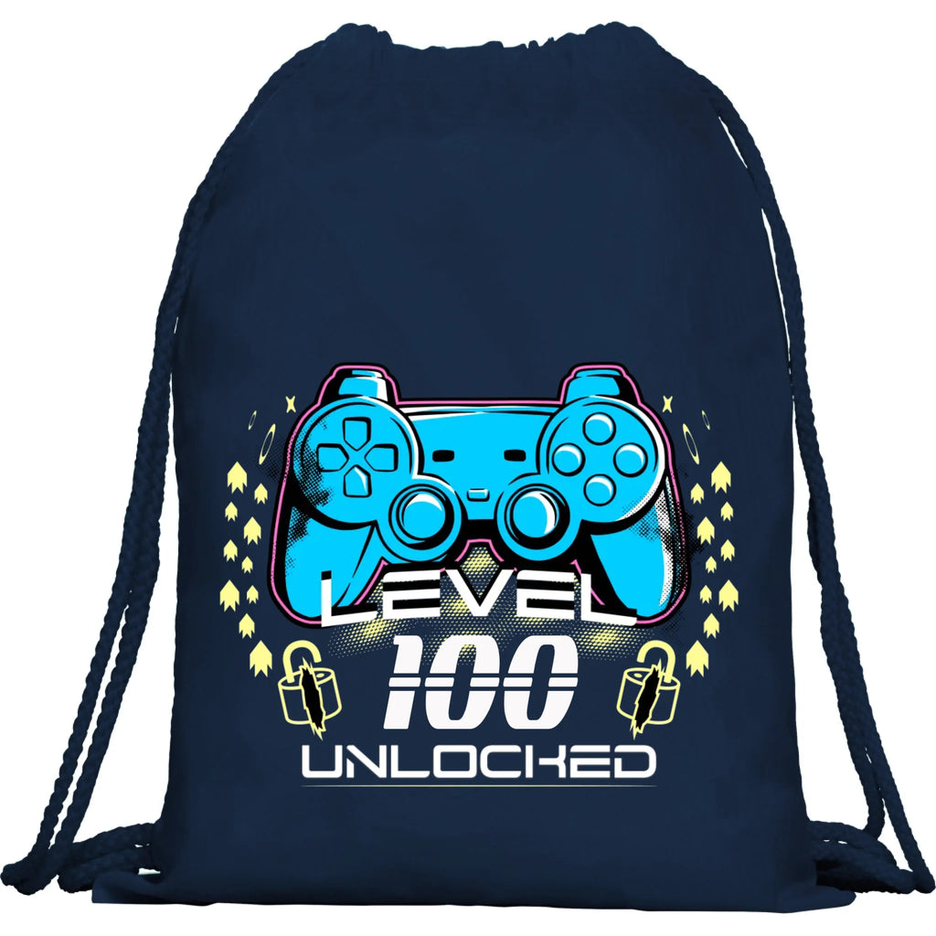 BATOH nebo TAŠKA s motivem NAROZENINY LEVEL UNLOCKED (vložíte věk)