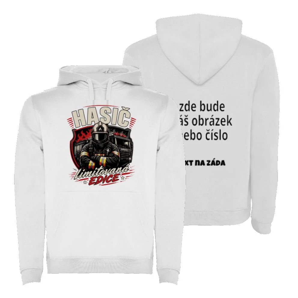 Týmová mikina s kapucí HASIČI