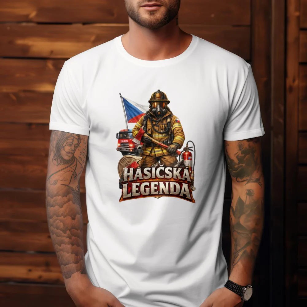 PÁNSKÉ TRIČKO HASIČSKÁ LEGENDA možnost vlastního jména, čísla nebo obrázku