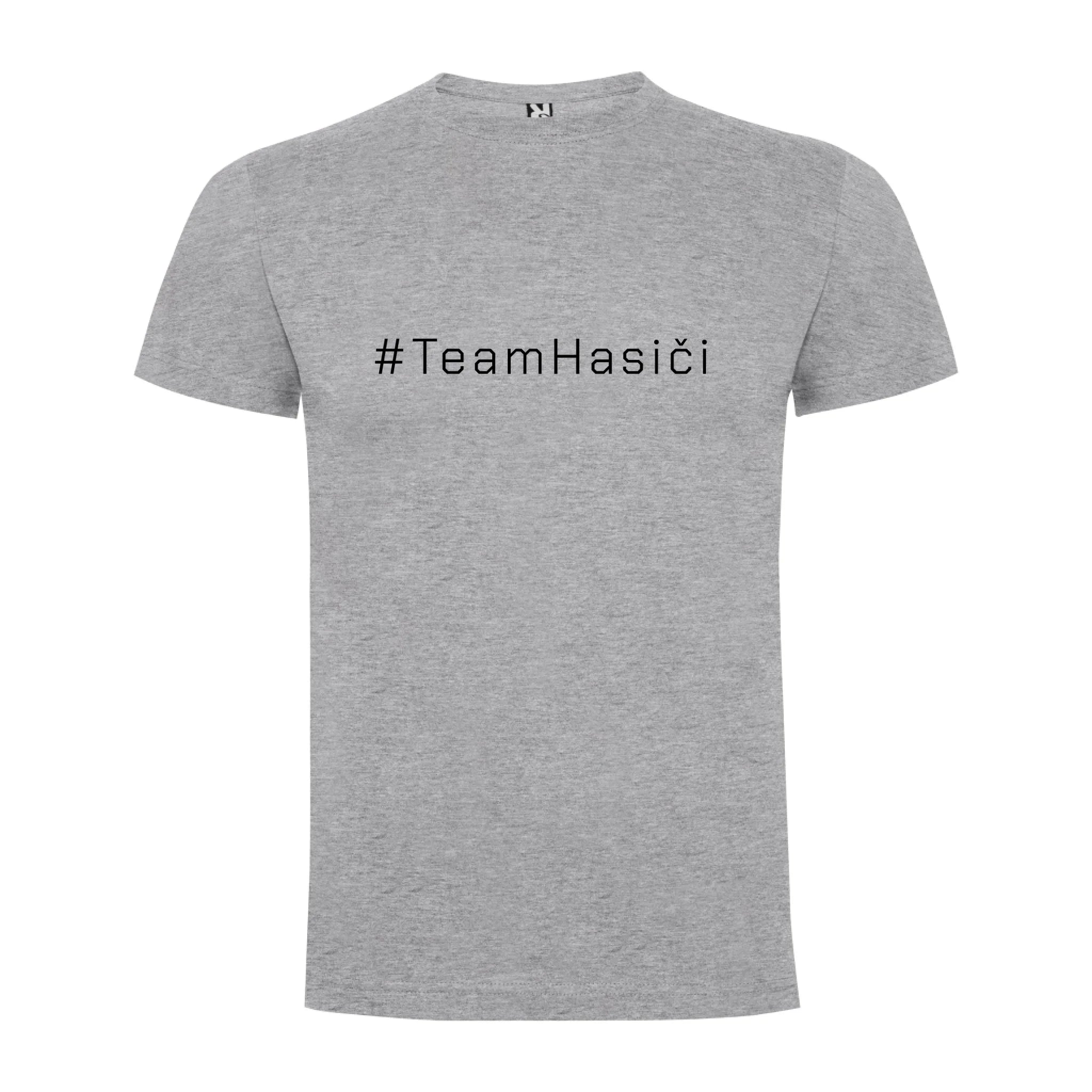 PÁNSKÉ TRIČKO TEAM HASIČI možnost dotisku jména, čísla nebo obrázku motiv jen dopředu Melír