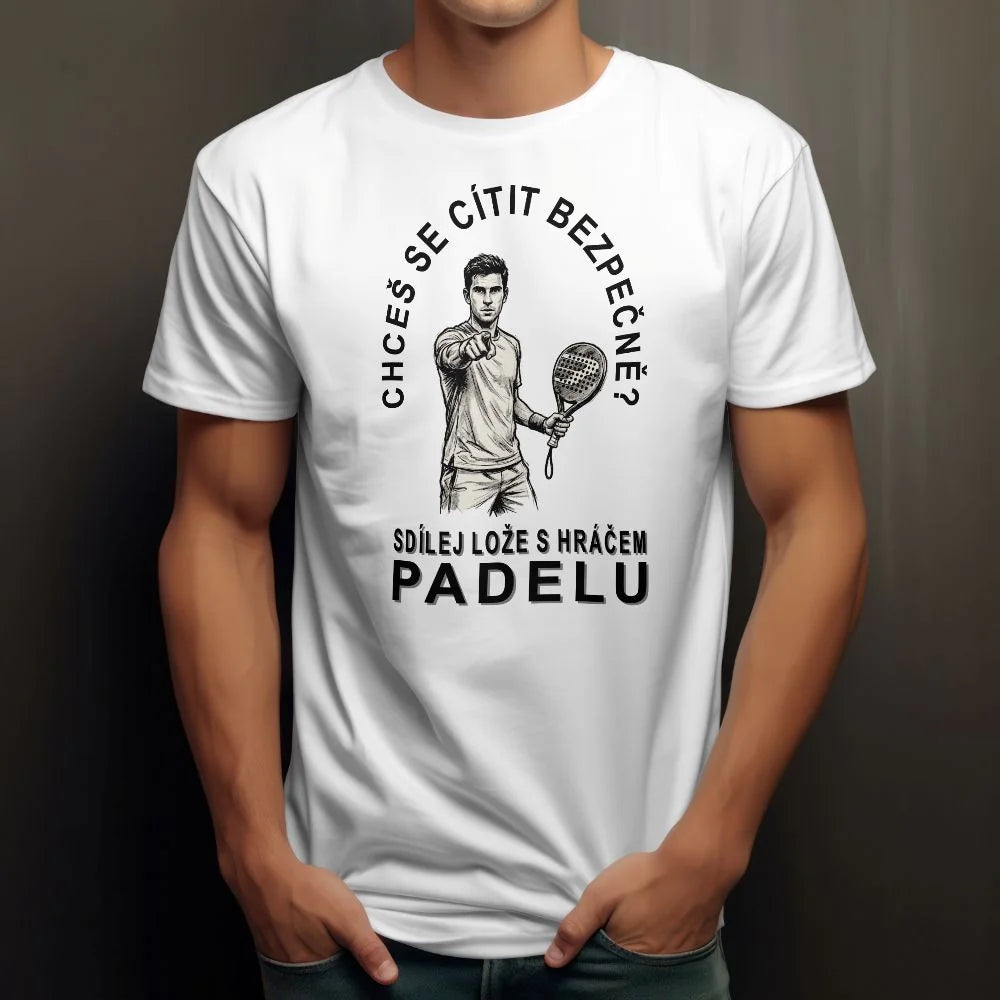 PÁNSKÉ TRIČKO PADEL SDÍLEJ LOŽE