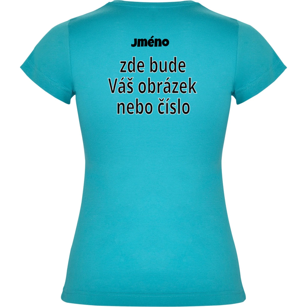 DÍVČÍ TRIČKO krátký rukáv s vaším motivem/fotkou