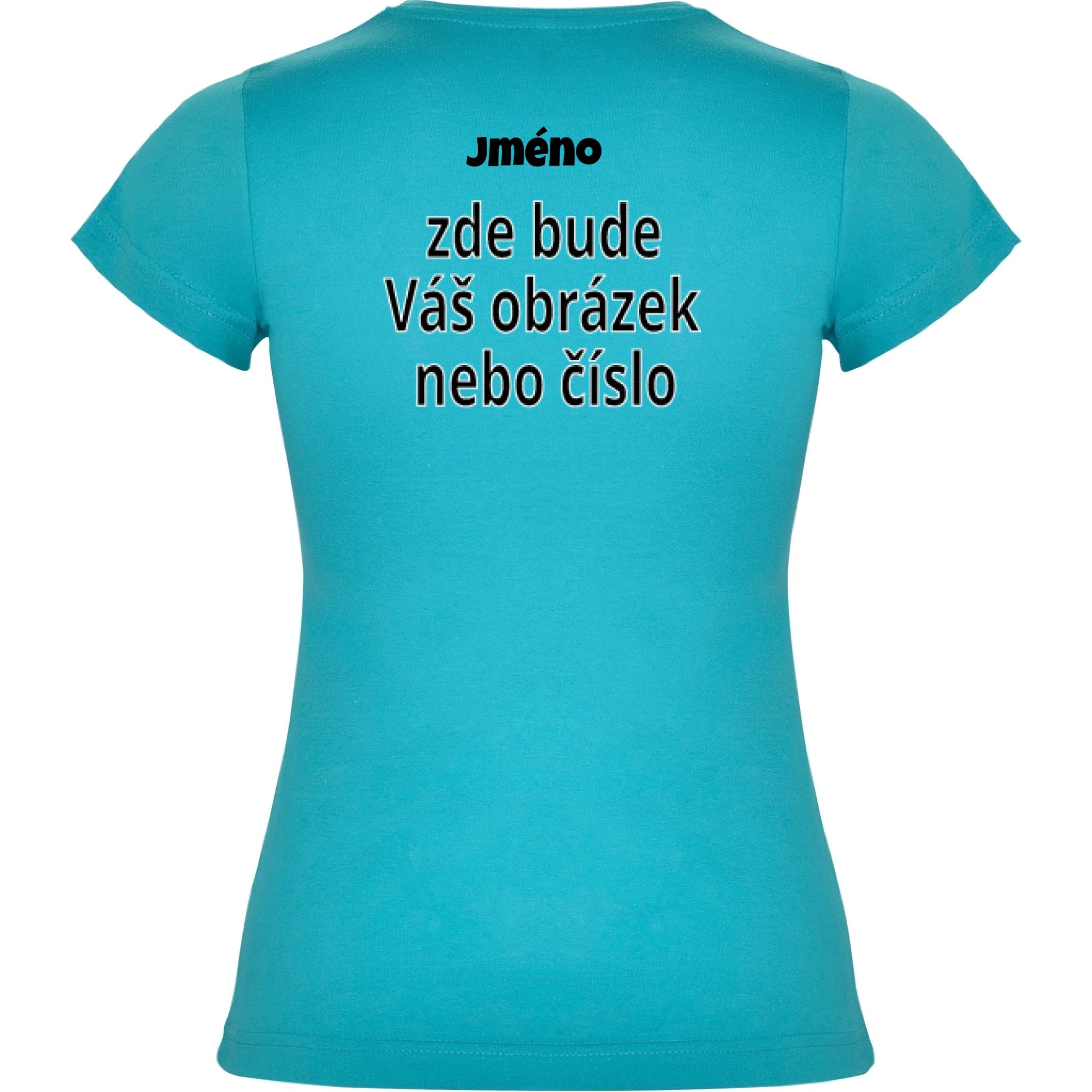 DÍVČÍ TRIČKO krátký rukáv s vaším motivem/fotkou