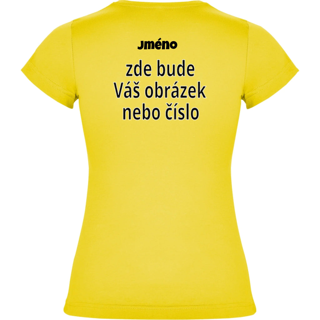 DÍVČÍ TRIČKO krátký rukáv s vaším motivem/fotkou