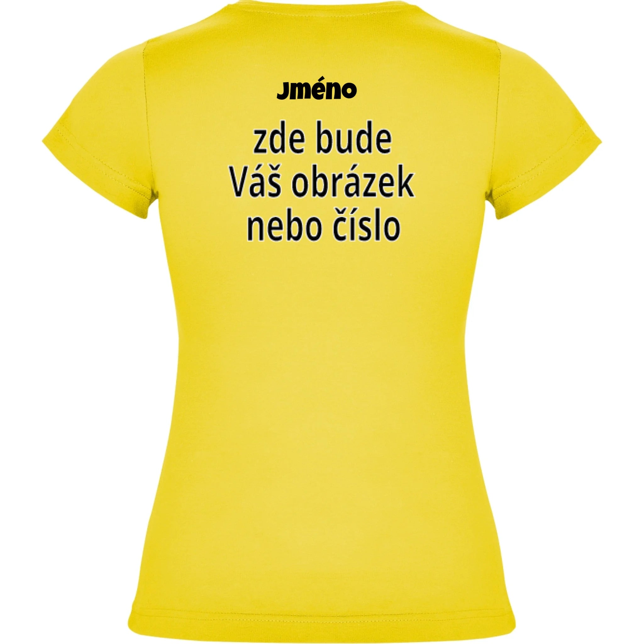 DÍVČÍ TRIČKO krátký rukáv s vaším motivem/fotkou