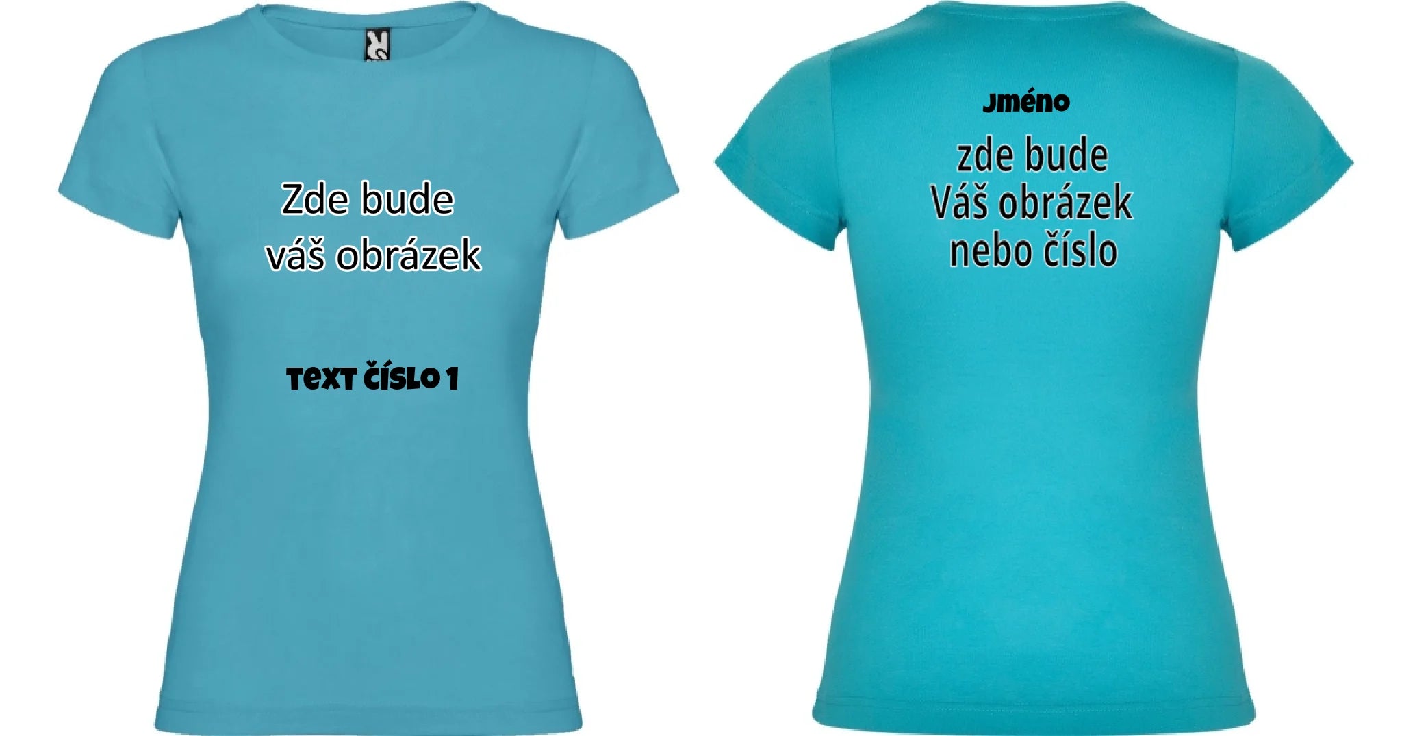 DÍVČÍ TRIČKO krátký rukáv s vaším motivem/fotkou