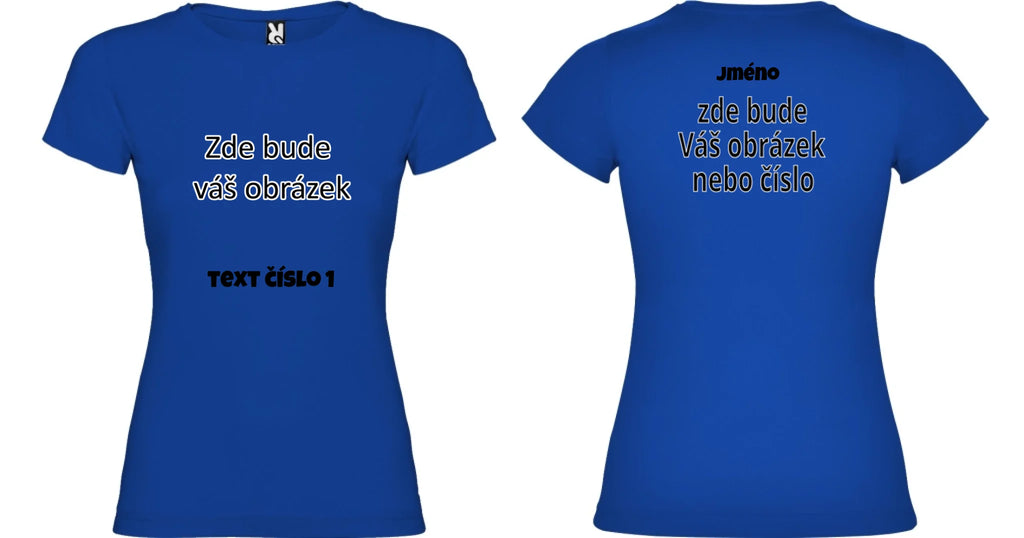 DÍVČÍ TRIČKO krátký rukáv s vaším motivem/fotkou