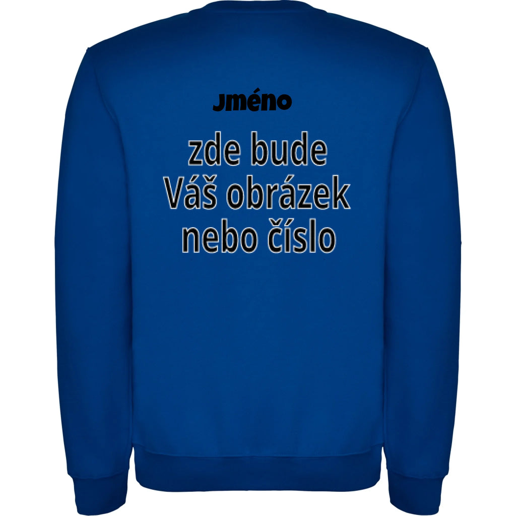 DĚTSKÁ MIKINA bez kapuce s vaším motivem/fotkou