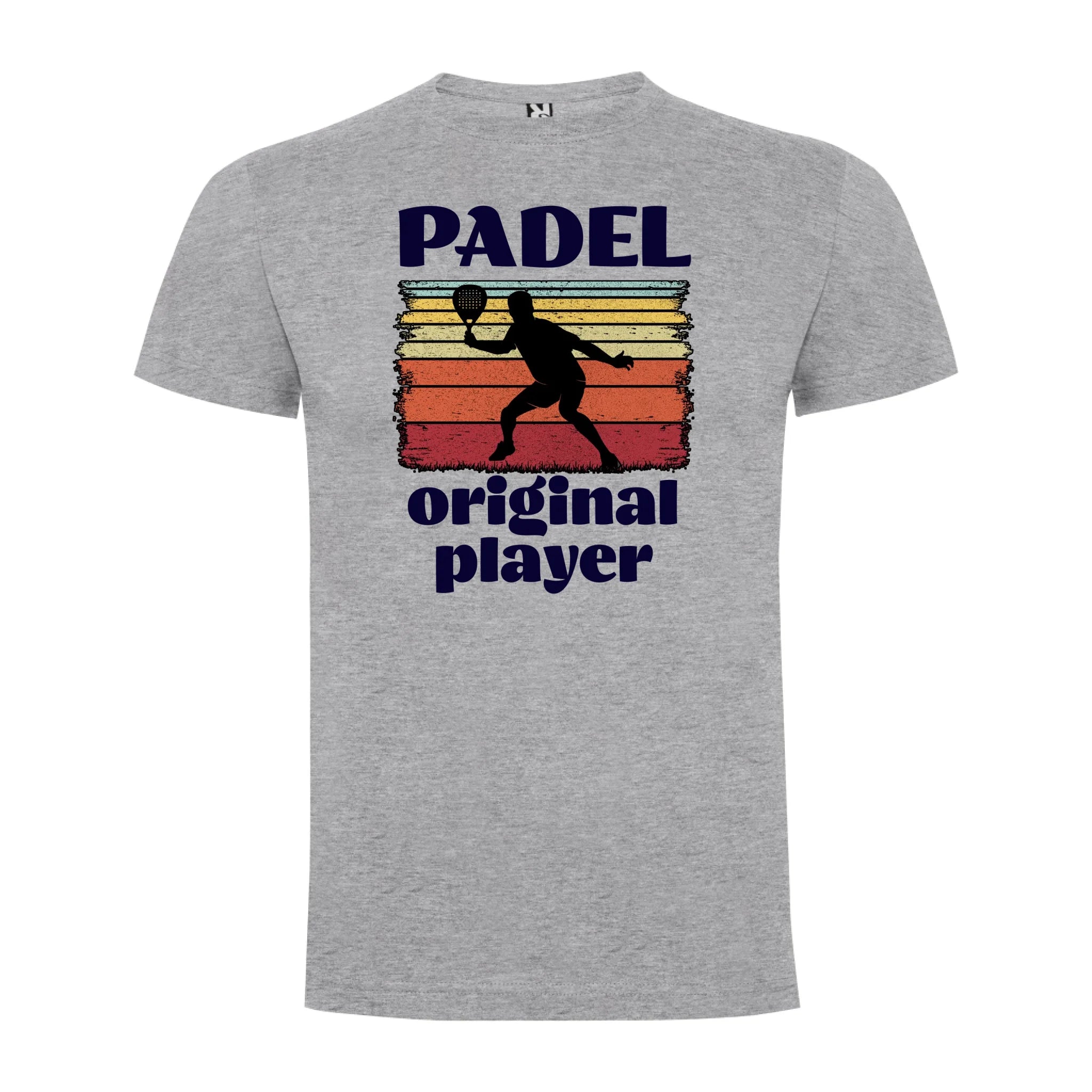 PÁNSKÉ TRIČKO PADEL ORIGINAL PLAYER s možností personalizace jen motiv dopředu Melír