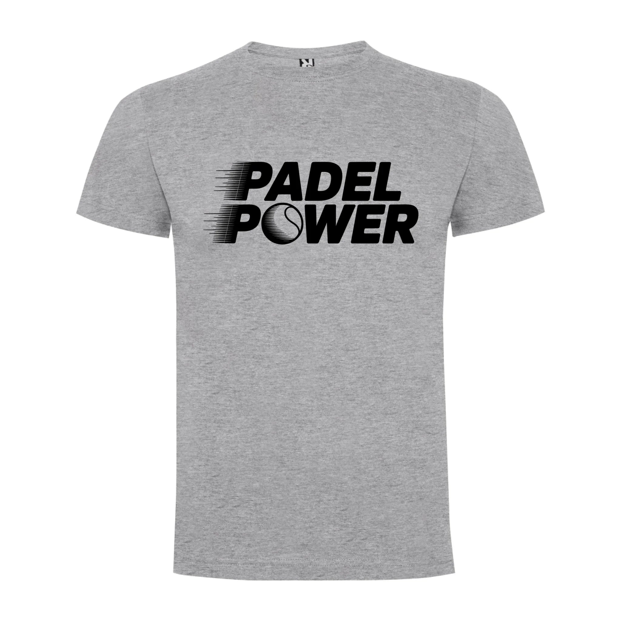PÁNSKÉ TRIČKO PADEL POWER s možností personalizace jen motiv dopředu Melír