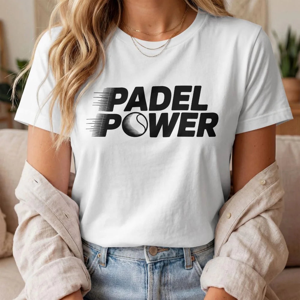 DÁMSKÉ TRIČKO PADEL POWER s možností dotisku jména, čísla, obrázku