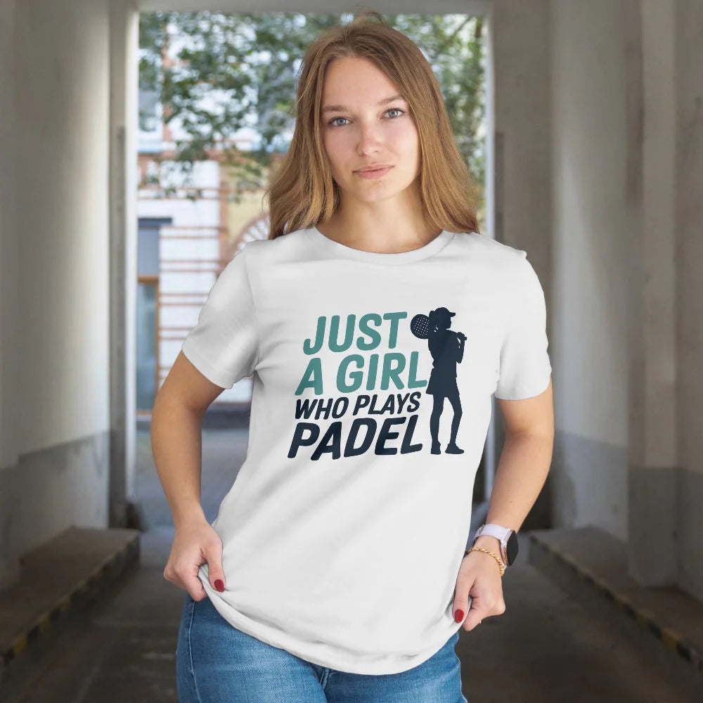 DÁMSKÉ TRIČKO PADEL JUST A GIRL s možností dotisku jména, čísla, obrázku