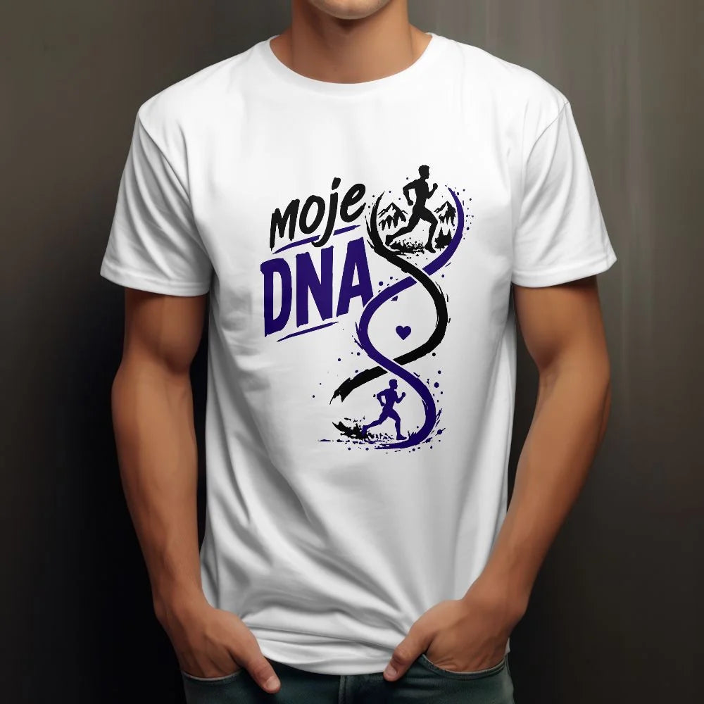 PÁNSKÉ TRIČKO BĚH MOJE DNA s možností dotisku jména, čísla, obrázku
