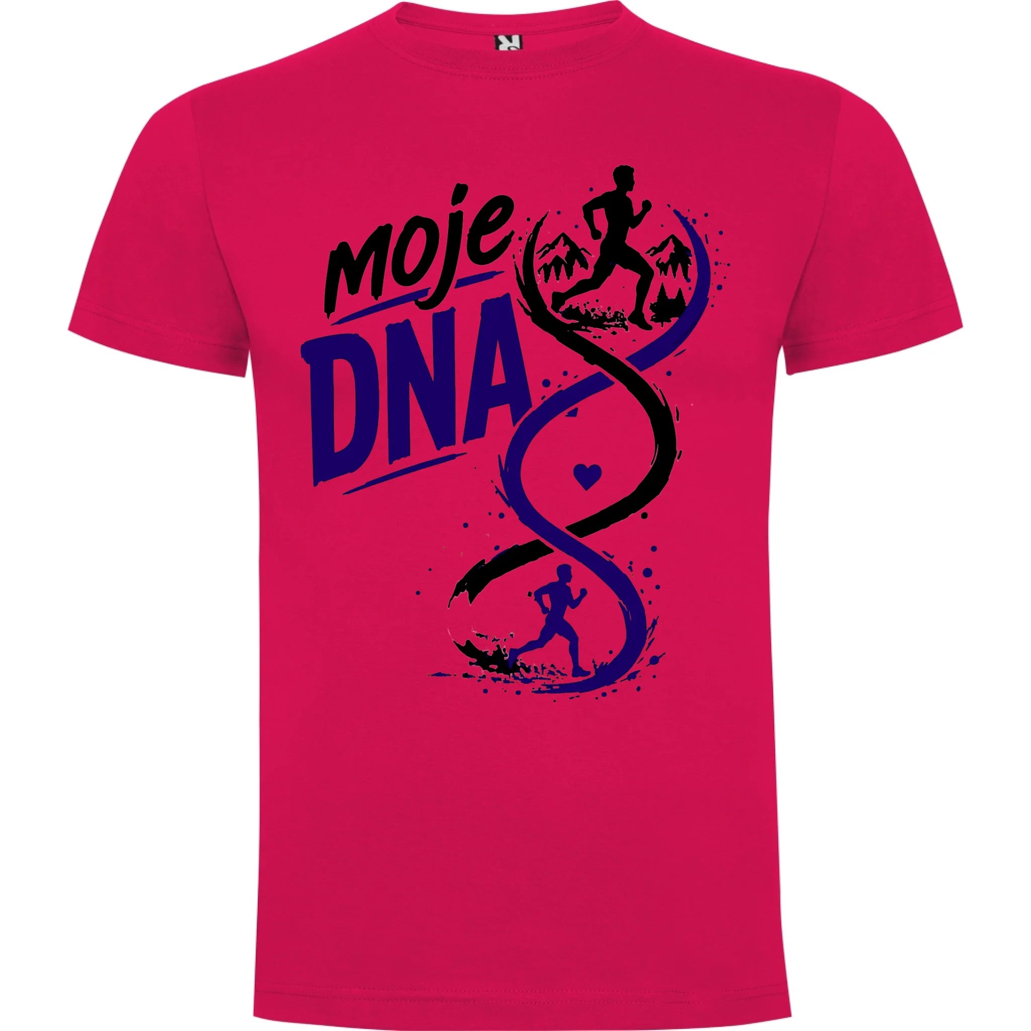 PÁNSKÉ TRIČKO BĚH MOJE DNA s možností dotisku jména, čísla, obrázku jen motiv dopředu Růže