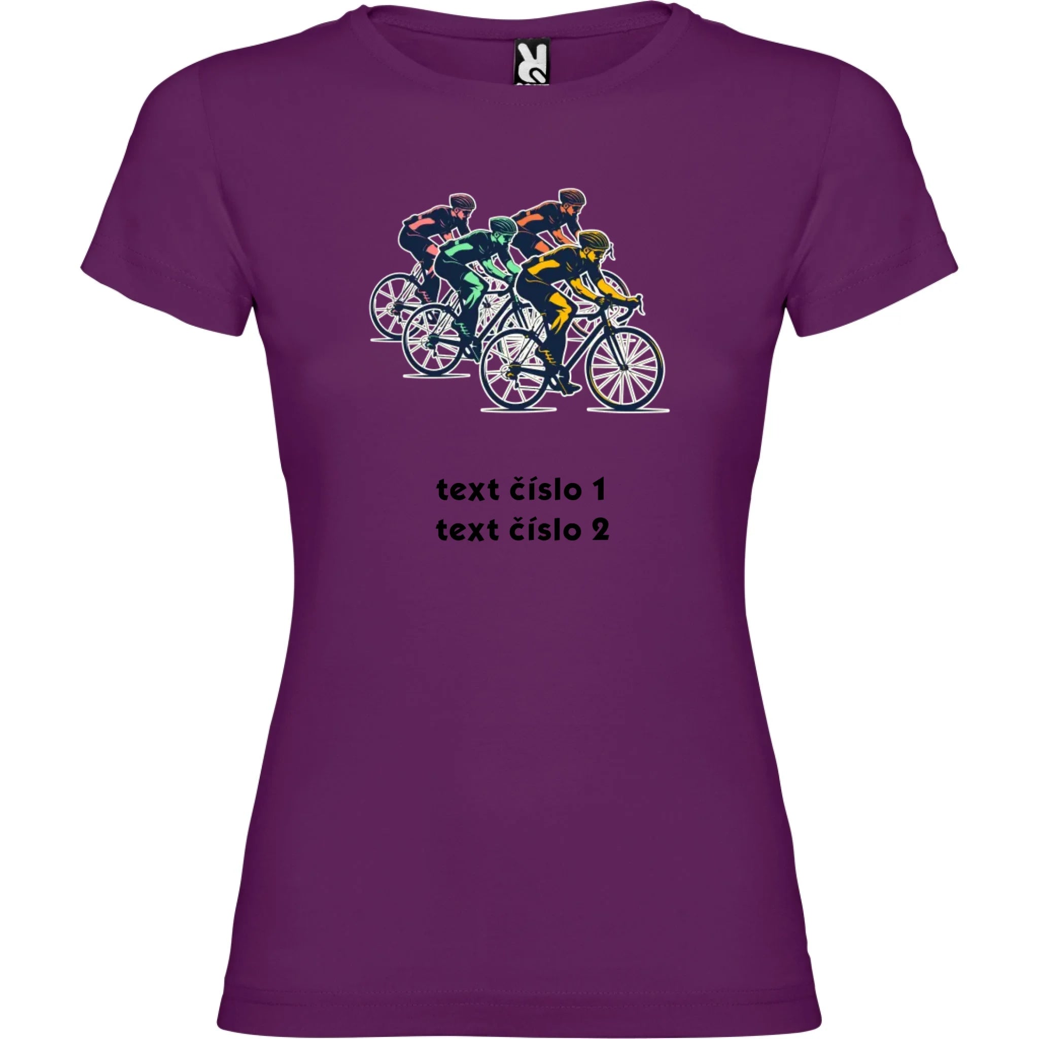 DÍVČÍ TRIČKO s motivem KOLO, PLAVÁNÍ výběr z 20+ obrázků, možnost doplnit vlastní texty