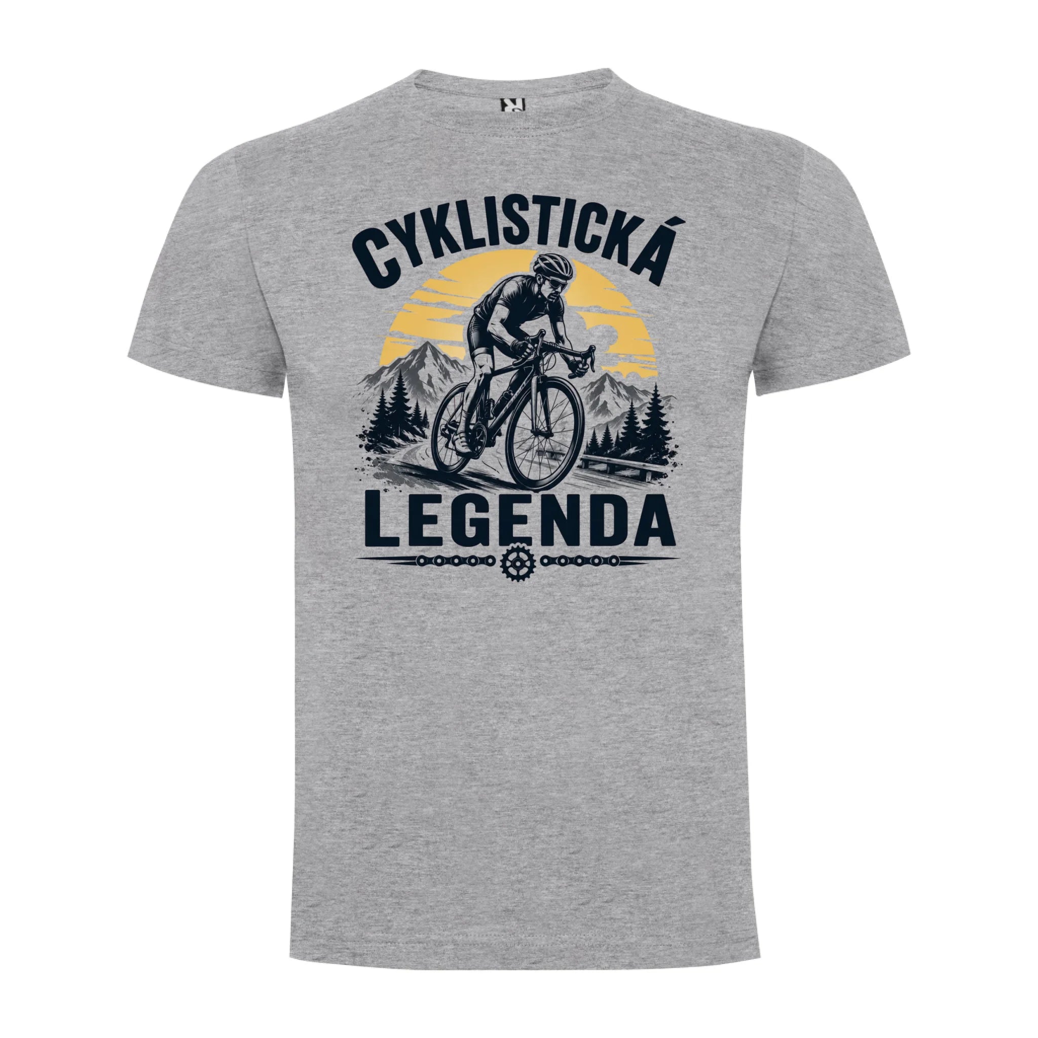 PÁNSKÉ TRIČKO CYKLISTICKÁ LEGENDA s možností dotisku jména, čísla, obrázku jen motiv dopředu Melír