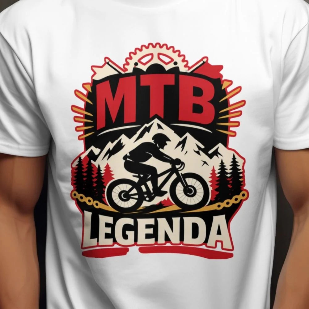 PÁNKSÉ TRIČKO MTB LEGENDA s možností dotisku jména, čísla, obrázku