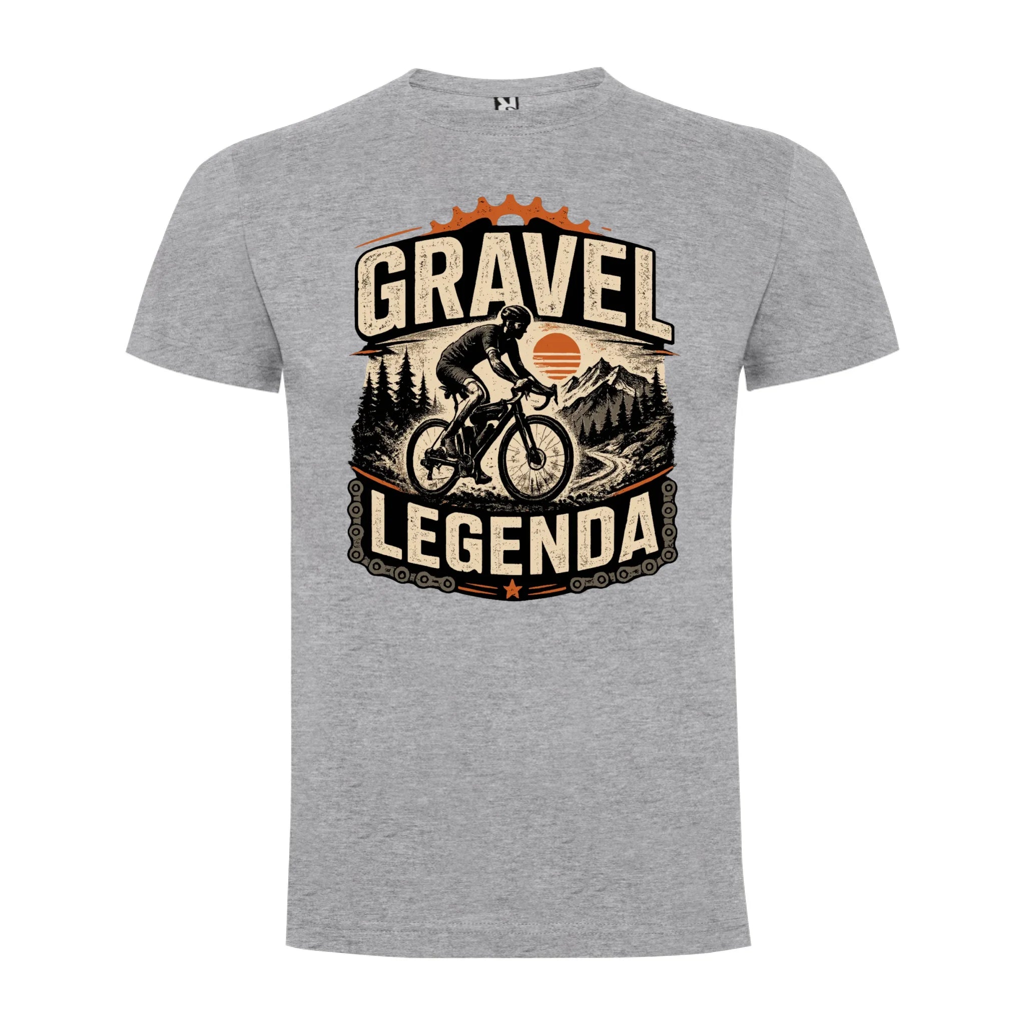 PÁNSKÉ TRIČKO GRAVEL LEGENDA s možností dotisku jména, čísla, obrázku jen motiv dopředu Melír